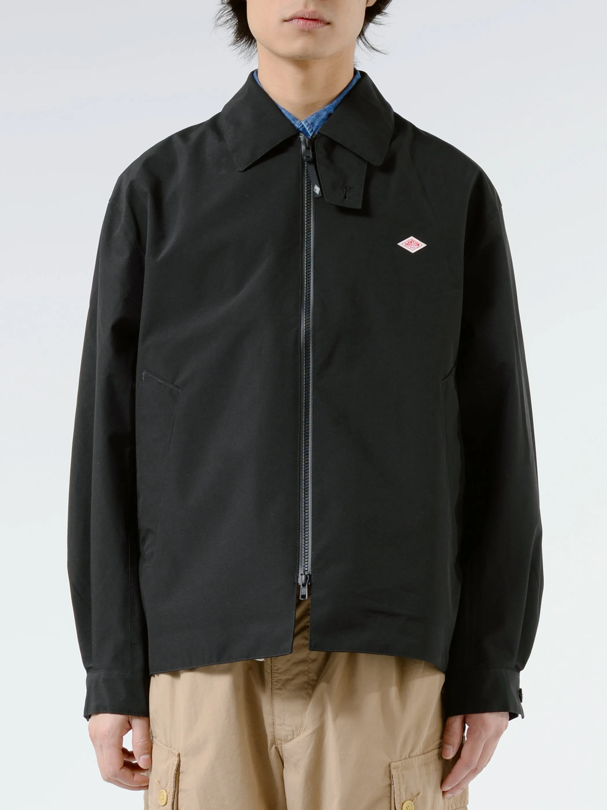 Men's 3-Layer Cloth Zip Up Jacket