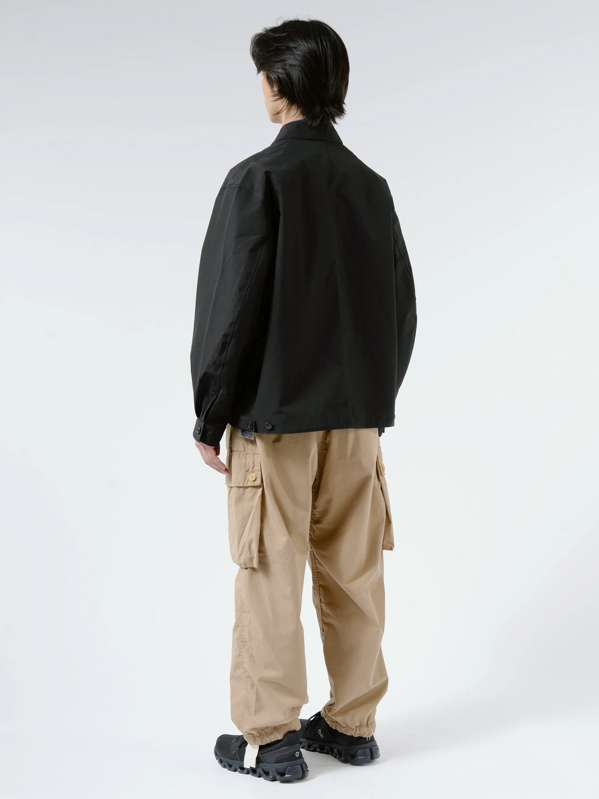 Men's 3-Layer Cloth Zip Up Jacket