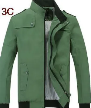 Men's Crisp Fashion Zip Up