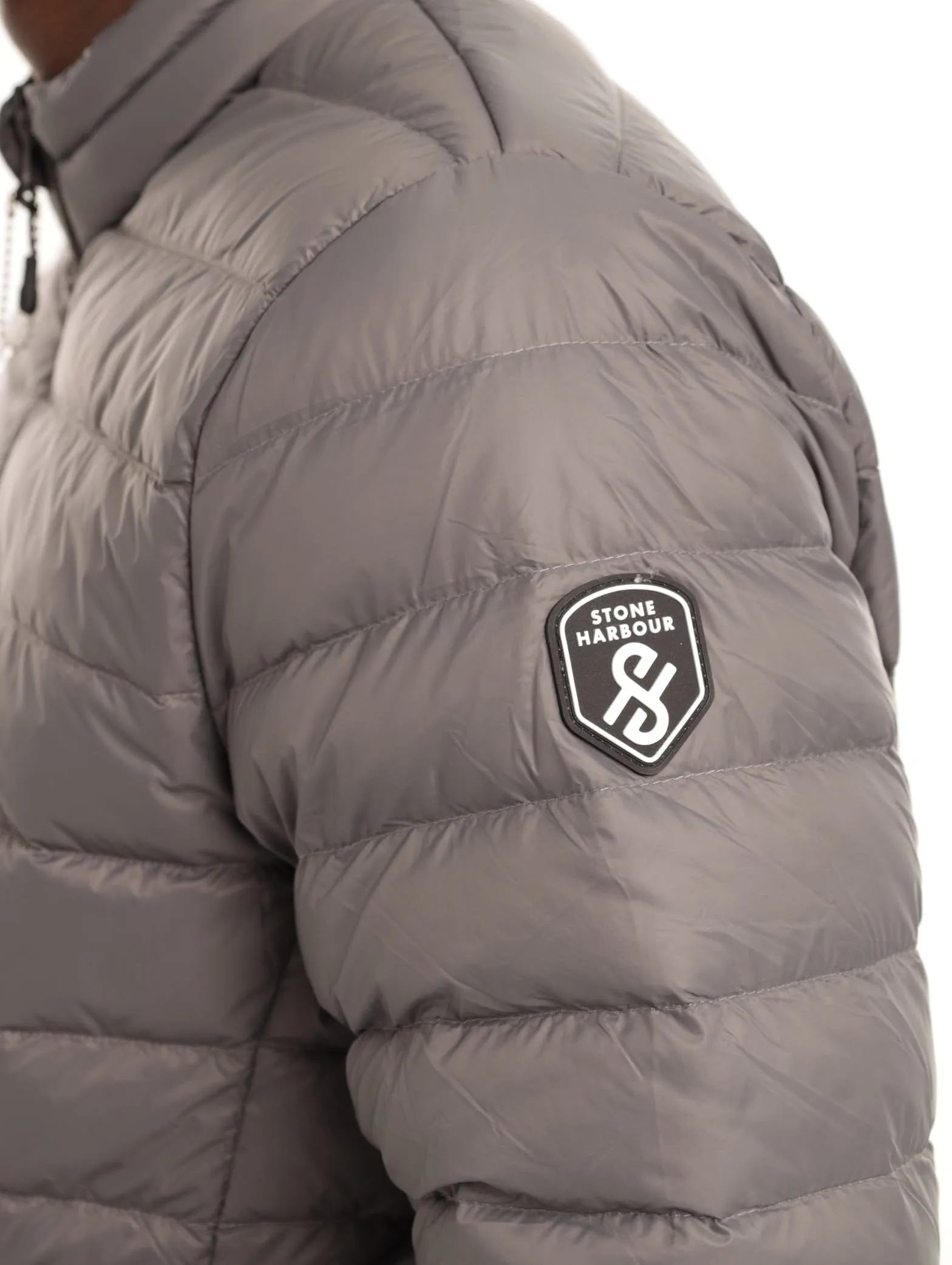 Men's Down Puff Jacket - Grey