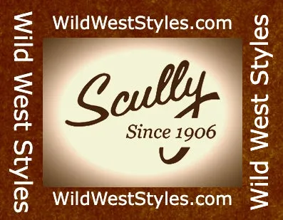 Mens Vest with Embroidered Leatherwork Style Tooling