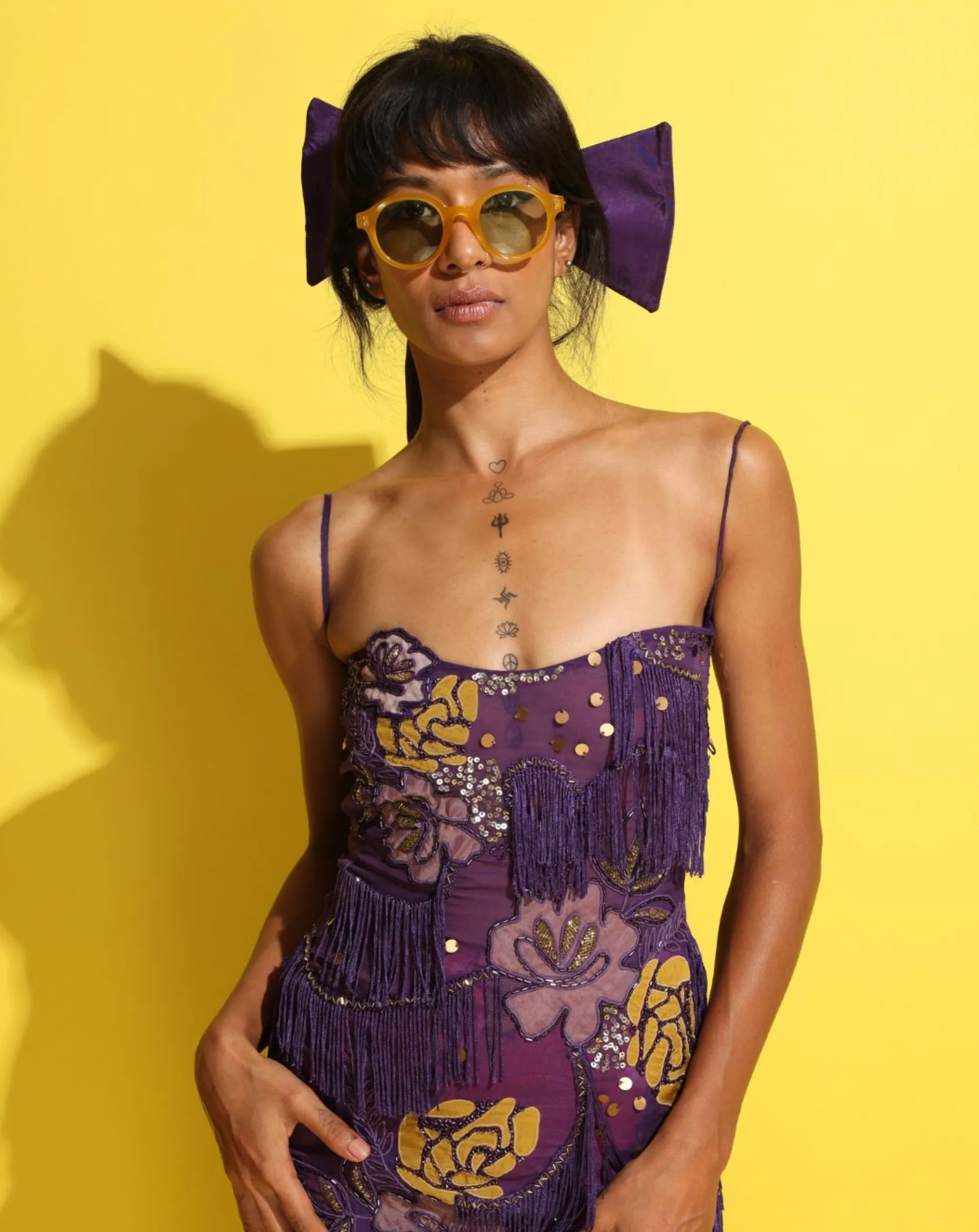 Mimi dreamy purple dress