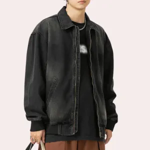 Modern men's stylish Harold denim jacket