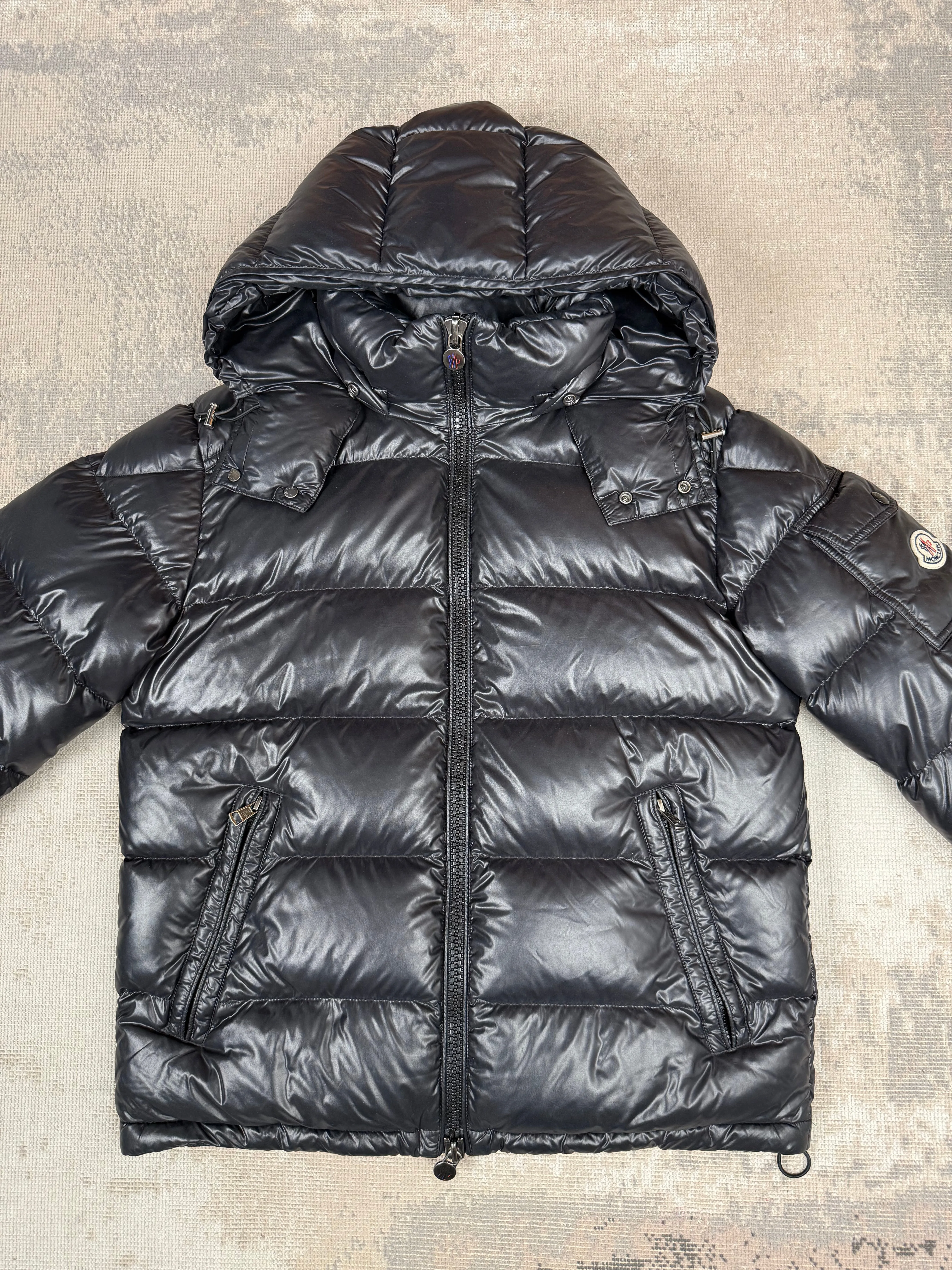 Moncler Maya Down Jacket - Black
