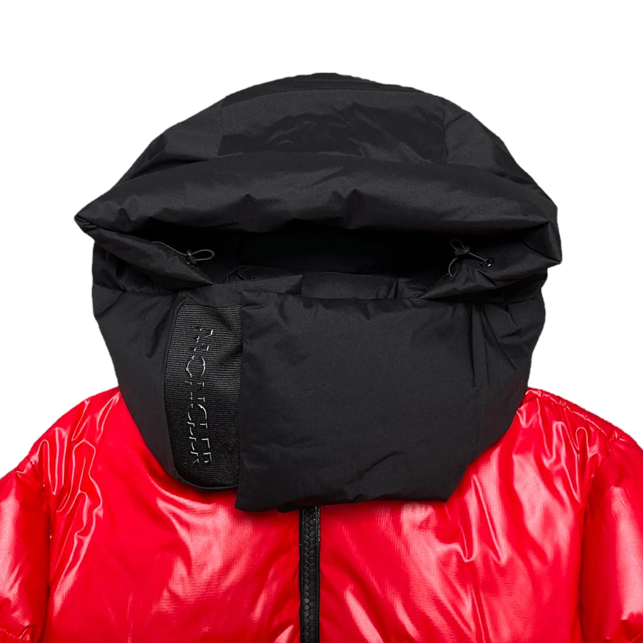 Moncler Zubair Down Jacket Red Black