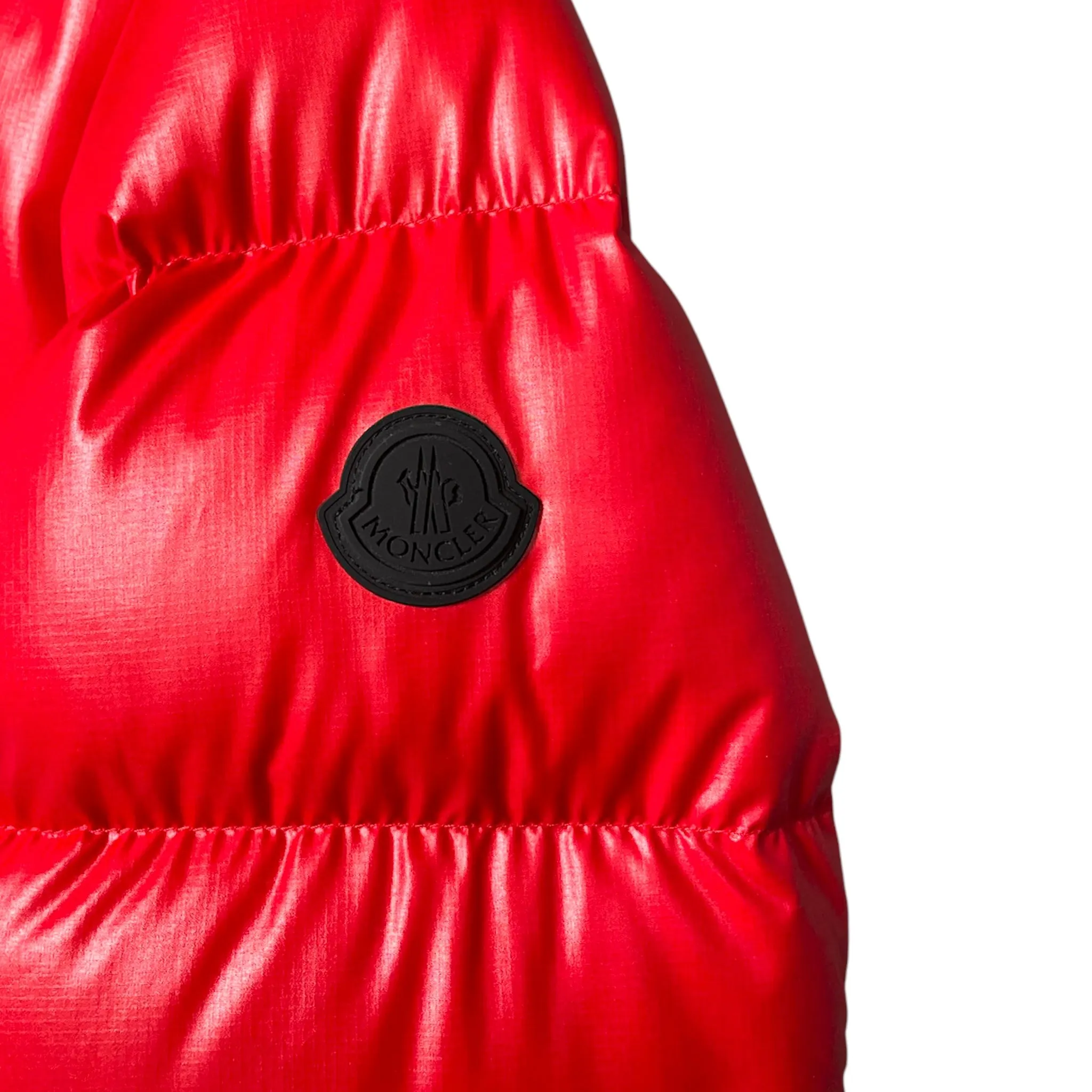 Moncler Zubair Down Jacket Red Black
