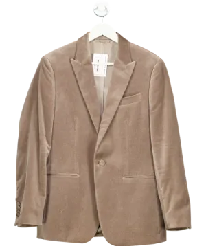 MOSS Beige Tailored Fit Blazer Jacket UK 40" CHEST