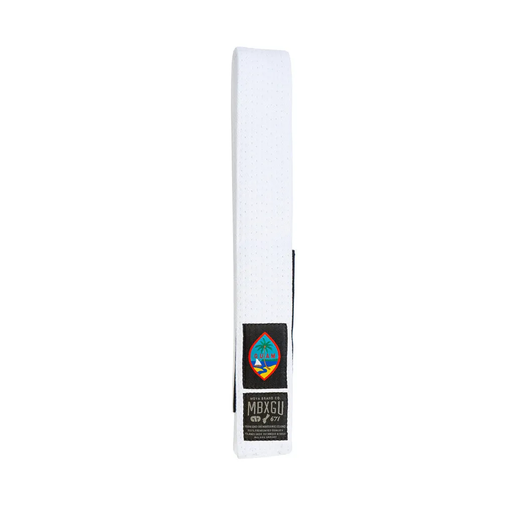 MOYA Guam BJJ Belts [White]