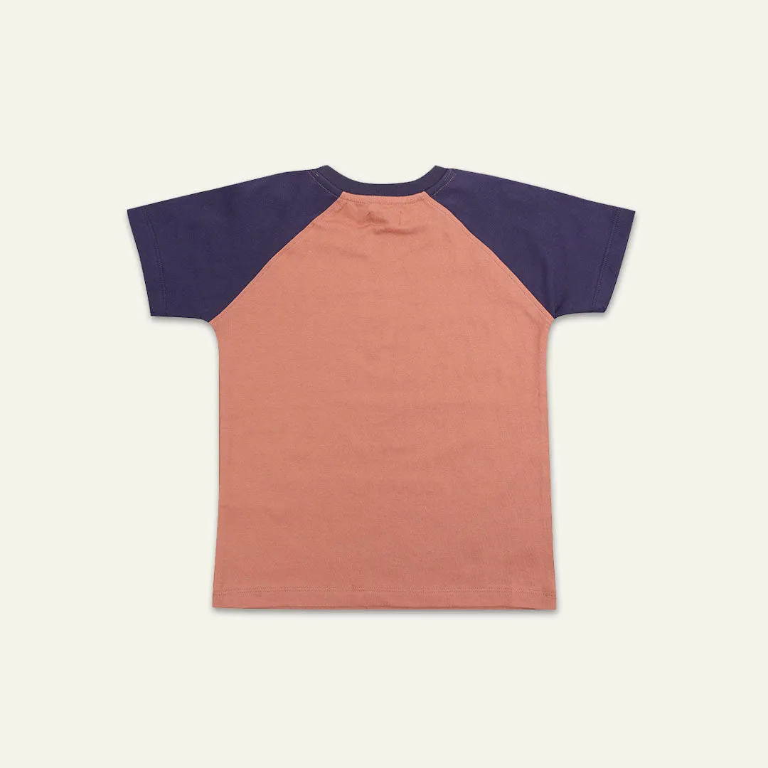 Multicoloured Sailing Club Slogan Print T-Shirt