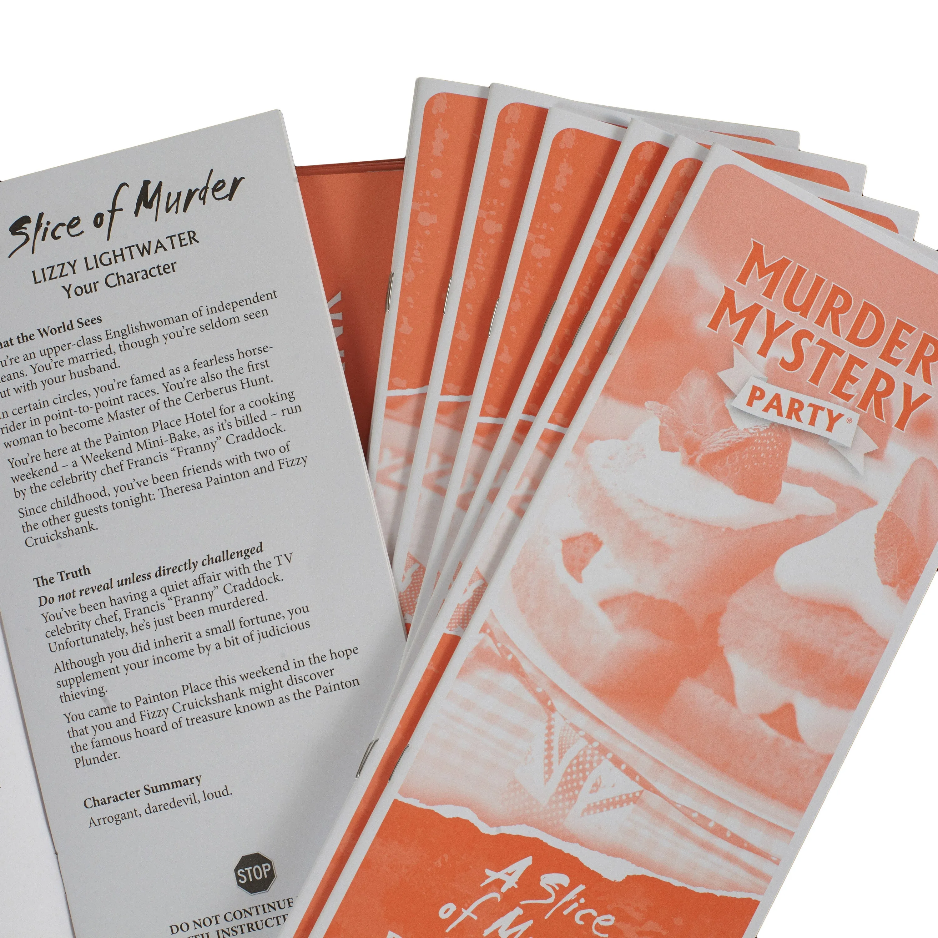 Murder Mystery Party Game - A Slice of Murder