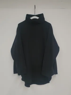 Nara Organic Cotton Felpe Sweatshirt in Black