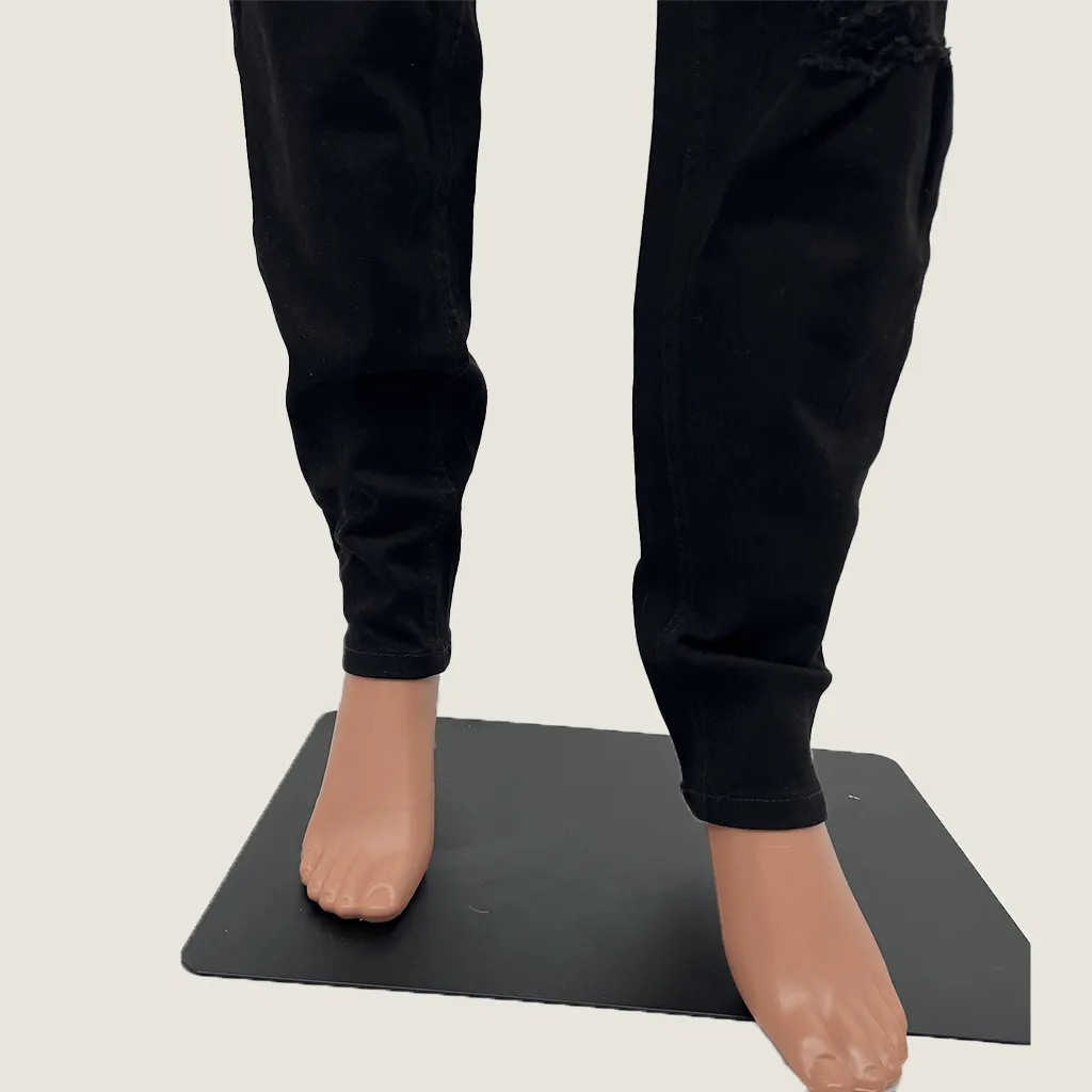 New Look Distressed Black Jeans 16