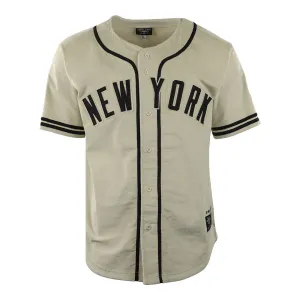 New York Black Yankees Vintage Inspired EFF NLB Corduroy Jersey