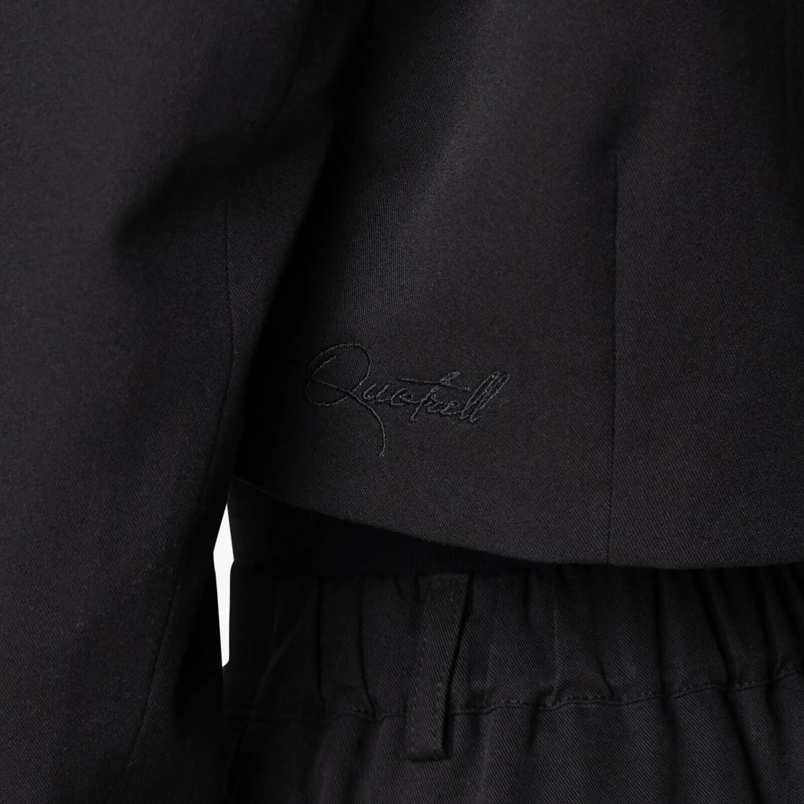 NINA CROPPED BLAZER | BLACK
