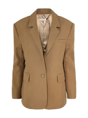 Nonchalant Drew Blazer in Brown
