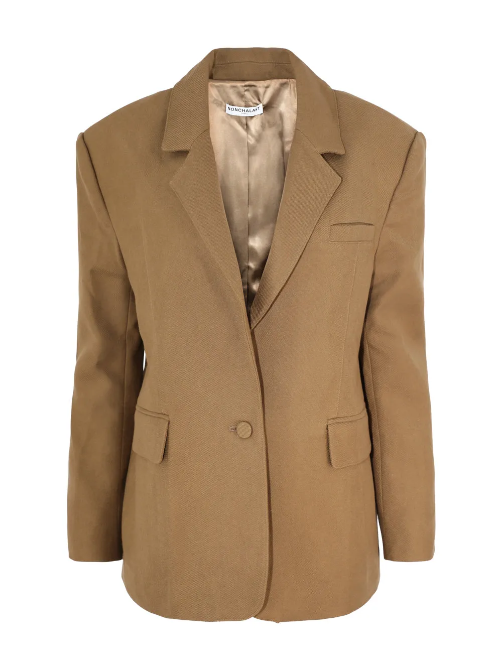 Nonchalant Drew Blazer in Brown