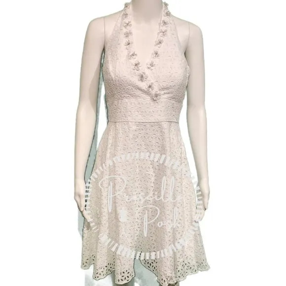 NWT Lilly Pulitzer “Willa Midi Dress” White Halter 6