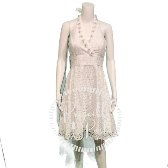 NWT Lilly Pulitzer “Willa Midi Dress” White Halter 6