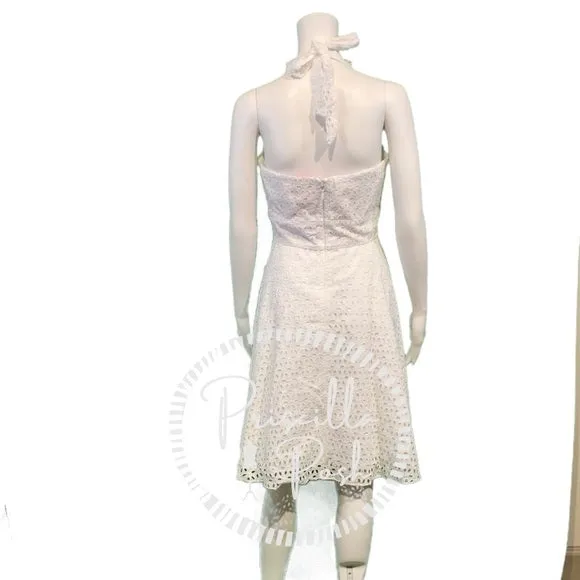 NWT Lilly Pulitzer “Willa Midi Dress” White Halter 6