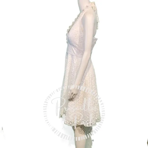 NWT Lilly Pulitzer “Willa Midi Dress” White Halter 6