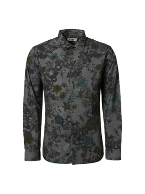 NXS ALL OVER PRINT L/S CORD SHIRT