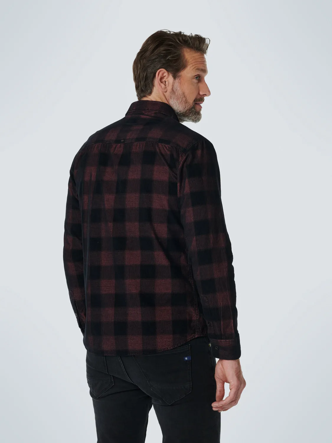 NXS CHECK CORDUROY L/S SHIRT
