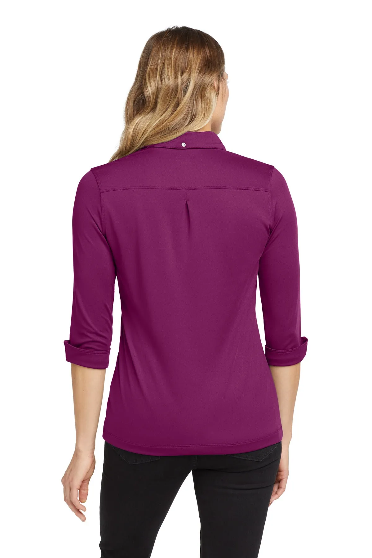 OGIO Women's Gauge Polo. LOG122 Berry Burst