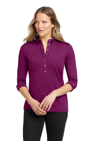 OGIO Women's Gauge Polo. LOG122 Berry Burst