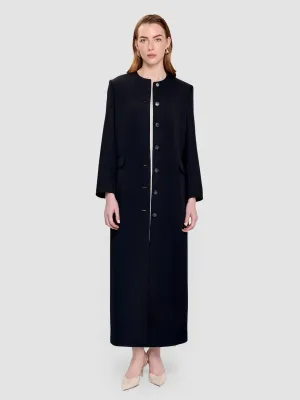Ohood Long Jacket - Black