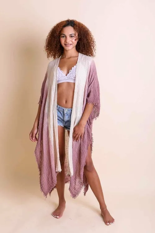 Ombre Cotton Kimonos.
