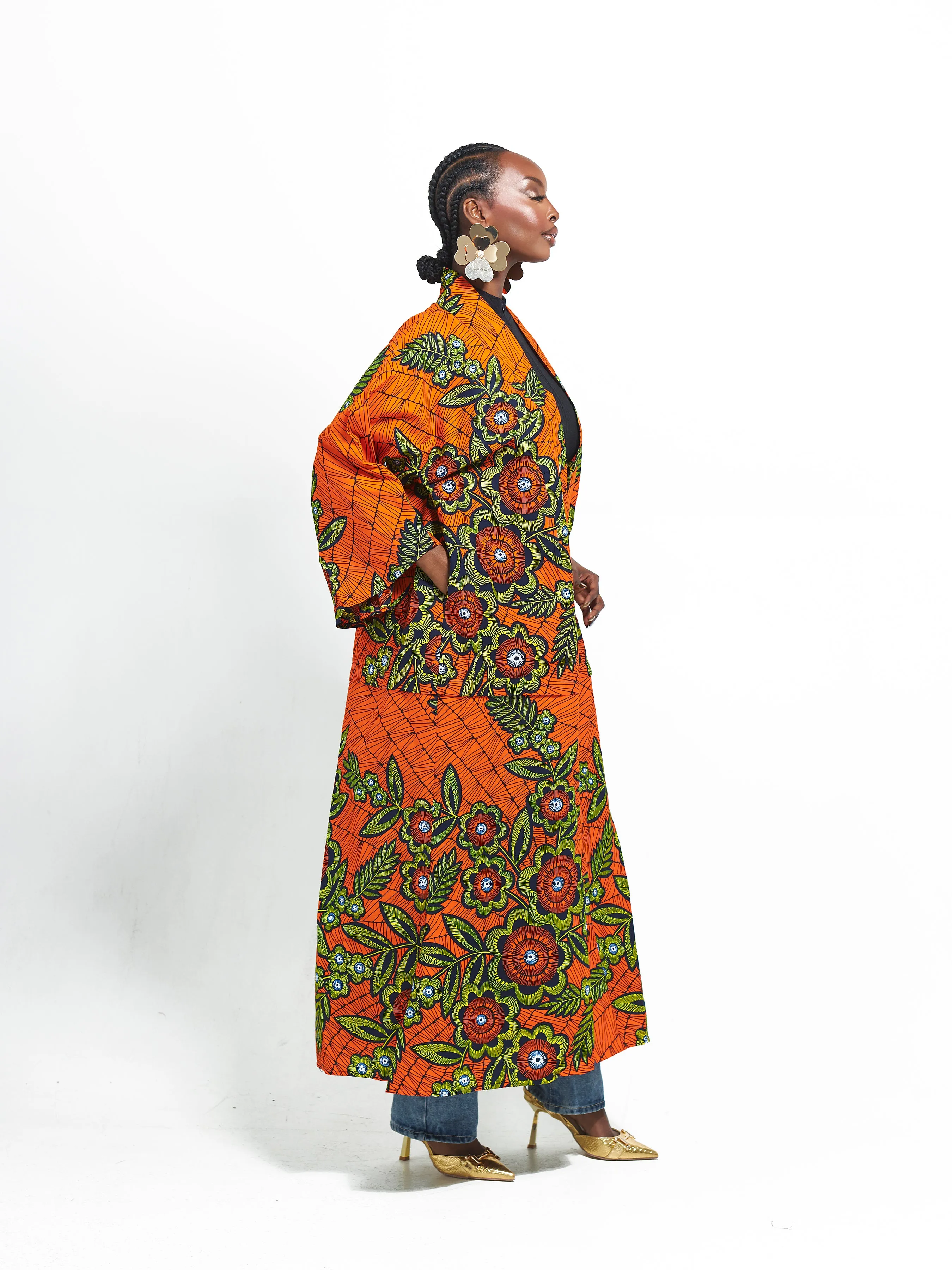 OYIN African Print Kimono