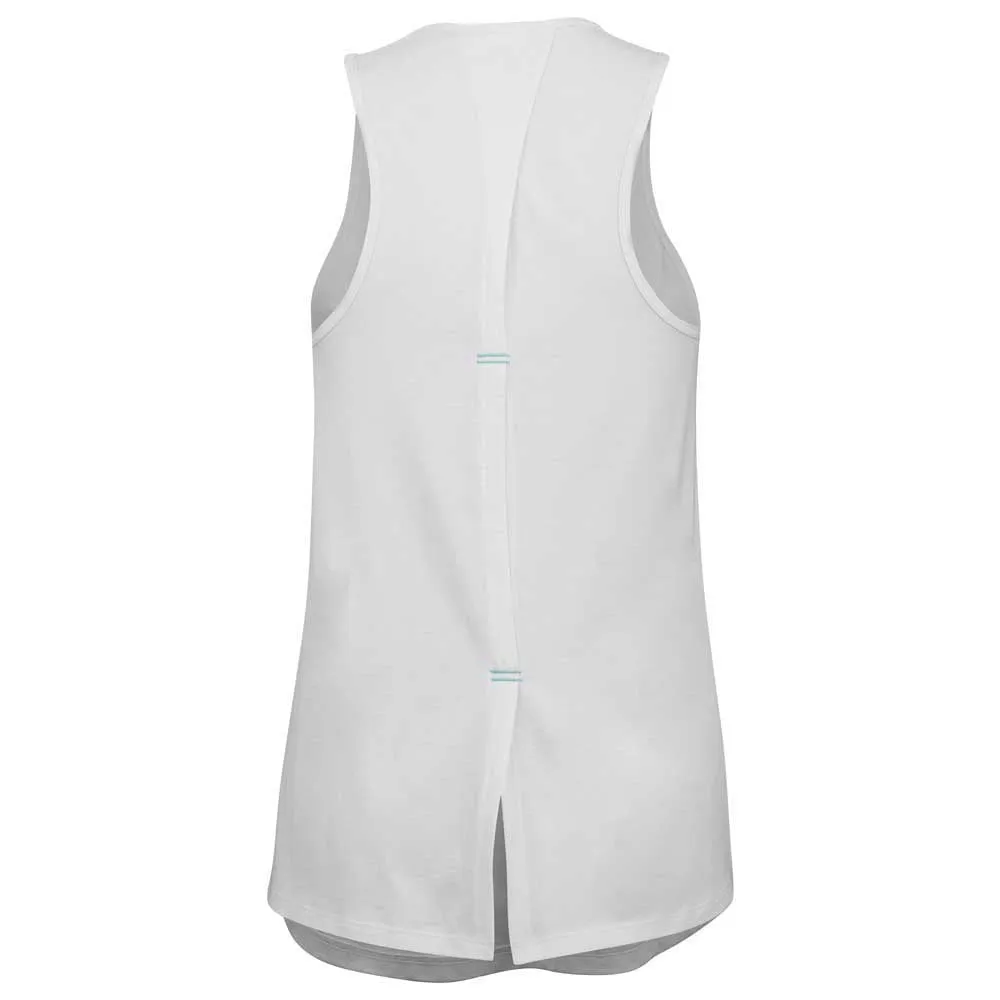 Padel Cotton Tank Damen weiß