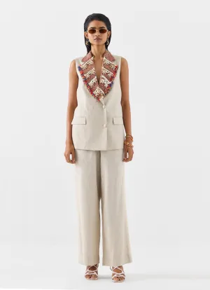 Palm island blazer and pants