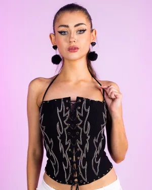 Play With Fire Corset Top
