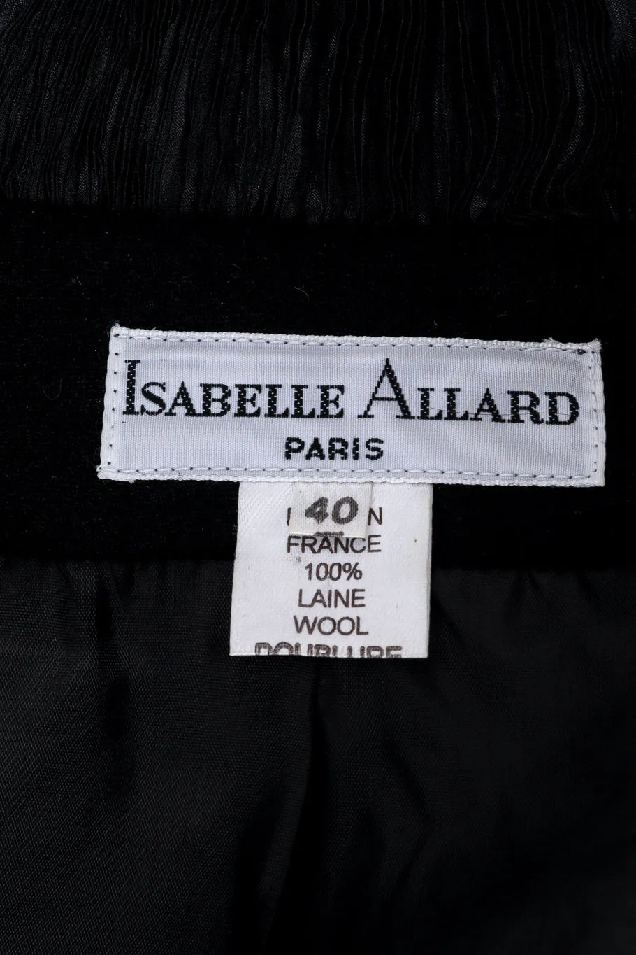Plissé Pleat Wool Jacket