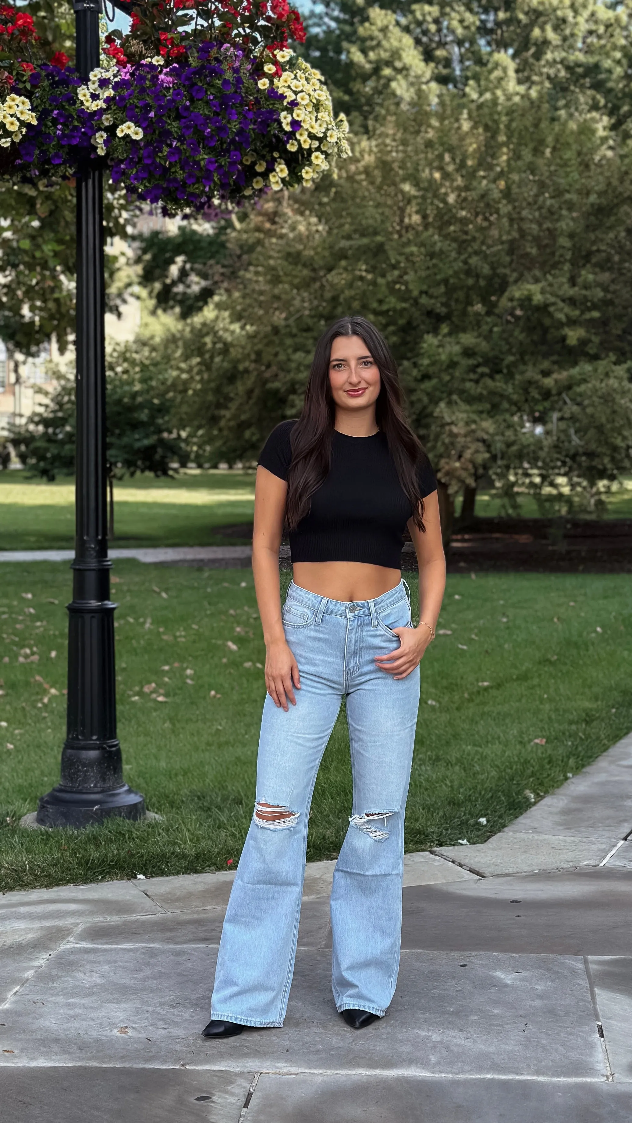 Polly Vintage Flare Denim