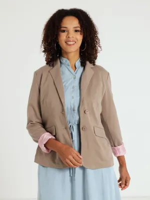 Ponti Blazer - Taupe