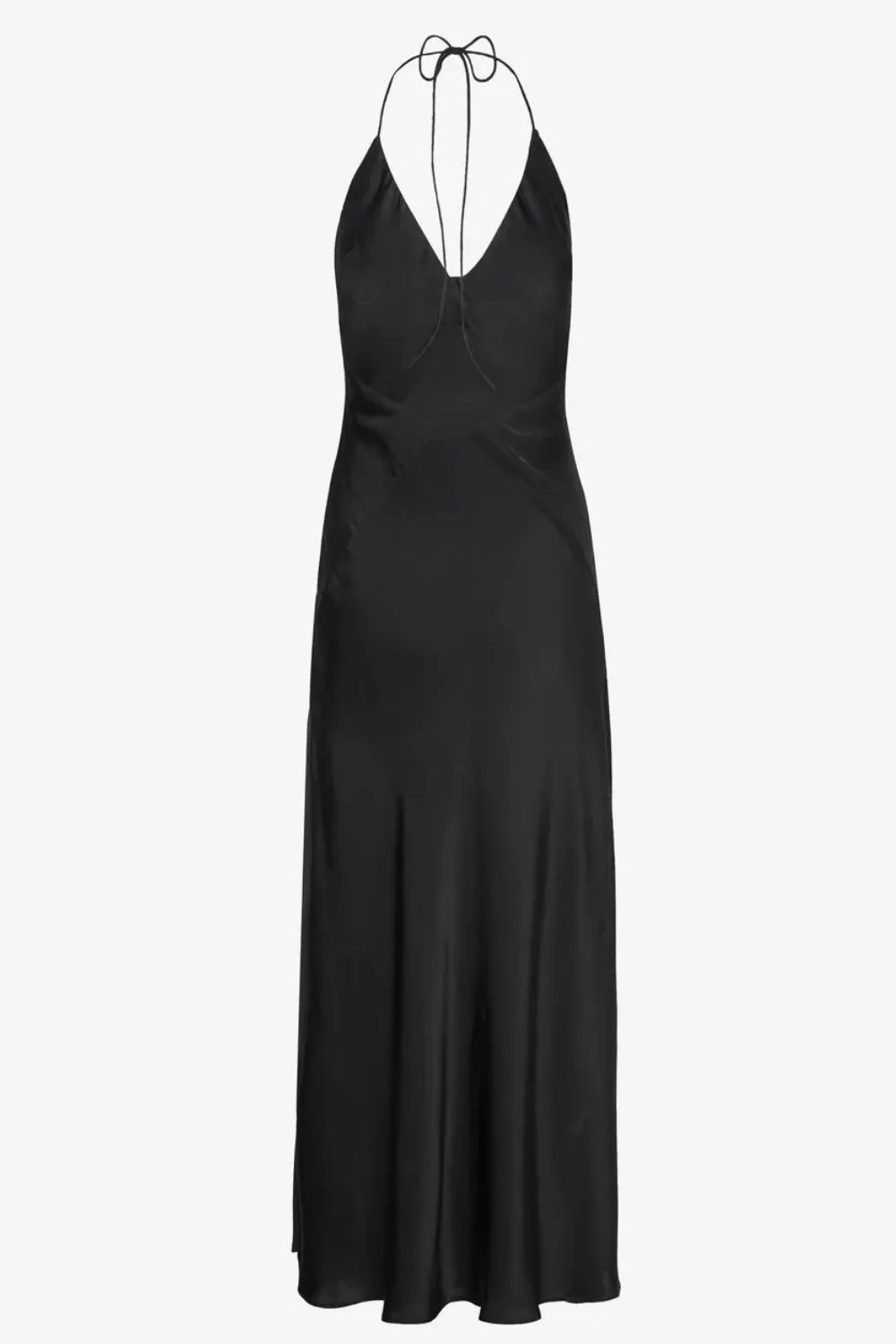 Poppy - Long Dress with Plunging Neckline