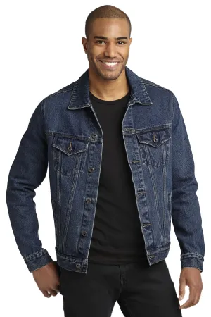 Port Authority Denim Jacket. J7620 Denim Blue