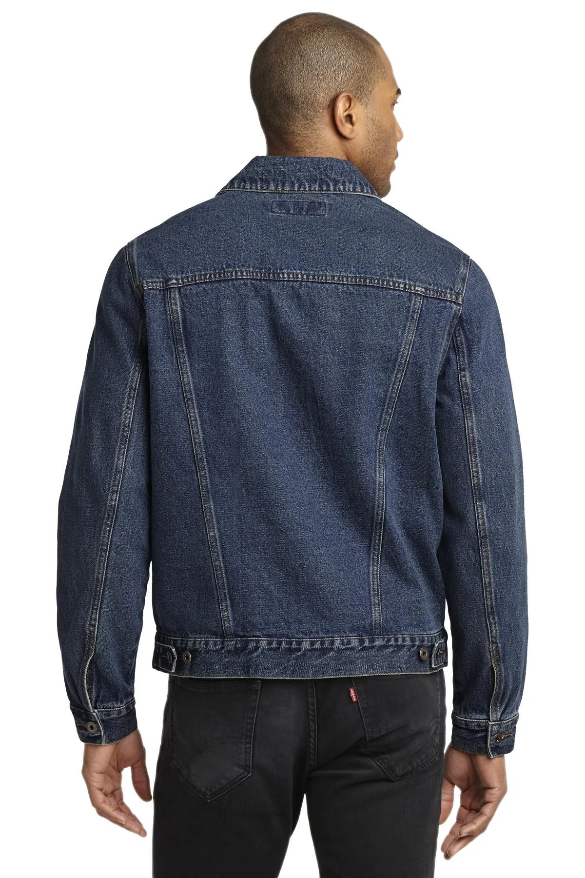 Port Authority Denim Jacket. J7620 Denim Blue