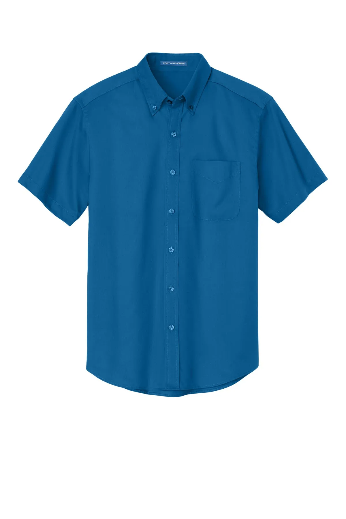 Port Authority Short Sleeve Easy Care Shirt.  S508 Strong Blue