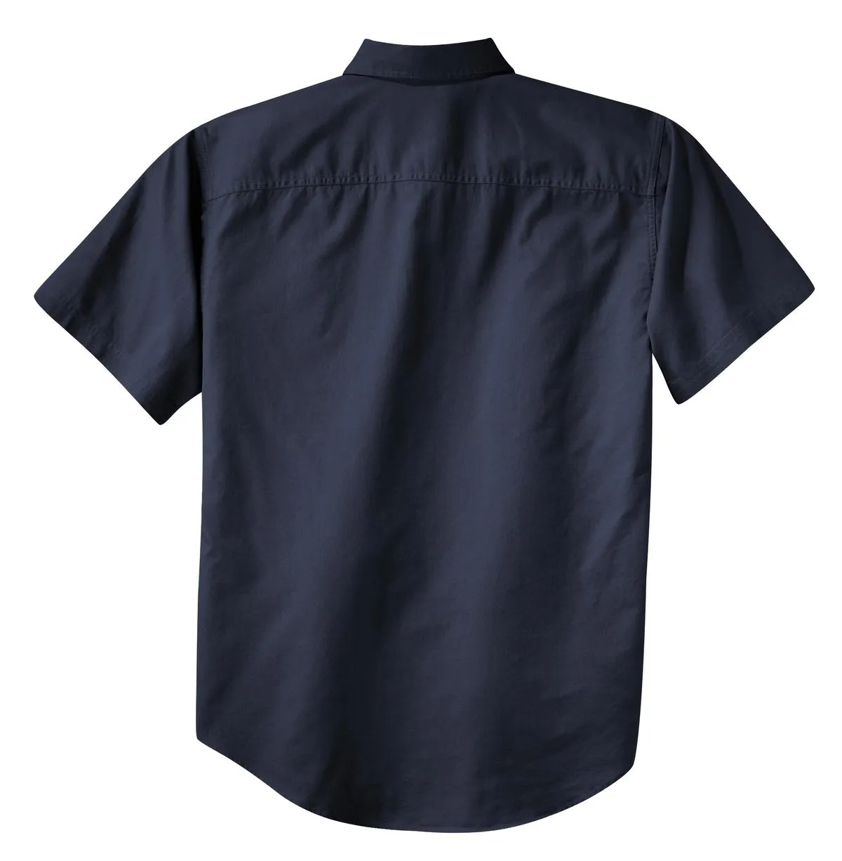 Port Authority Short Sleeve Twill Shirt. S500T Classic Navy