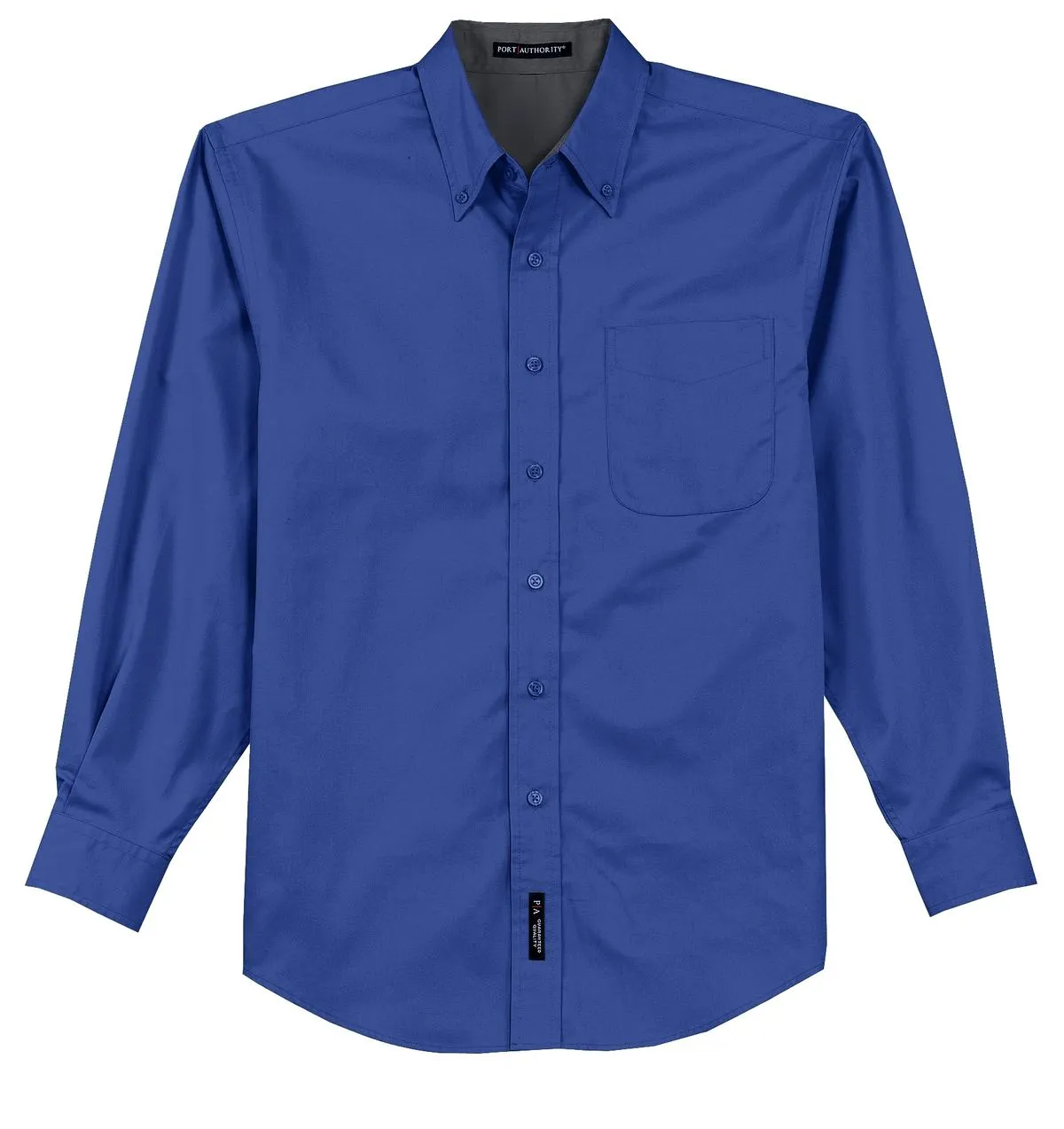 Port Authority Tall Long Sleeve Easy Care Shirt.  TLS608 Royal/ Classic Navy Tall