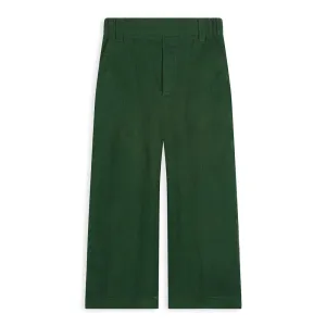 Porter Corduroy Faux Zip Pant | Forest Green