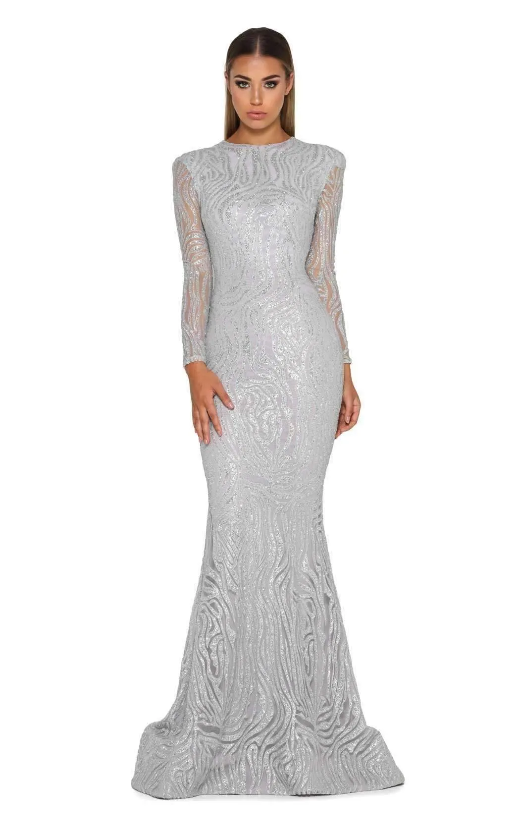 Portia and Scarlett 1701 Long Sleeve Dress