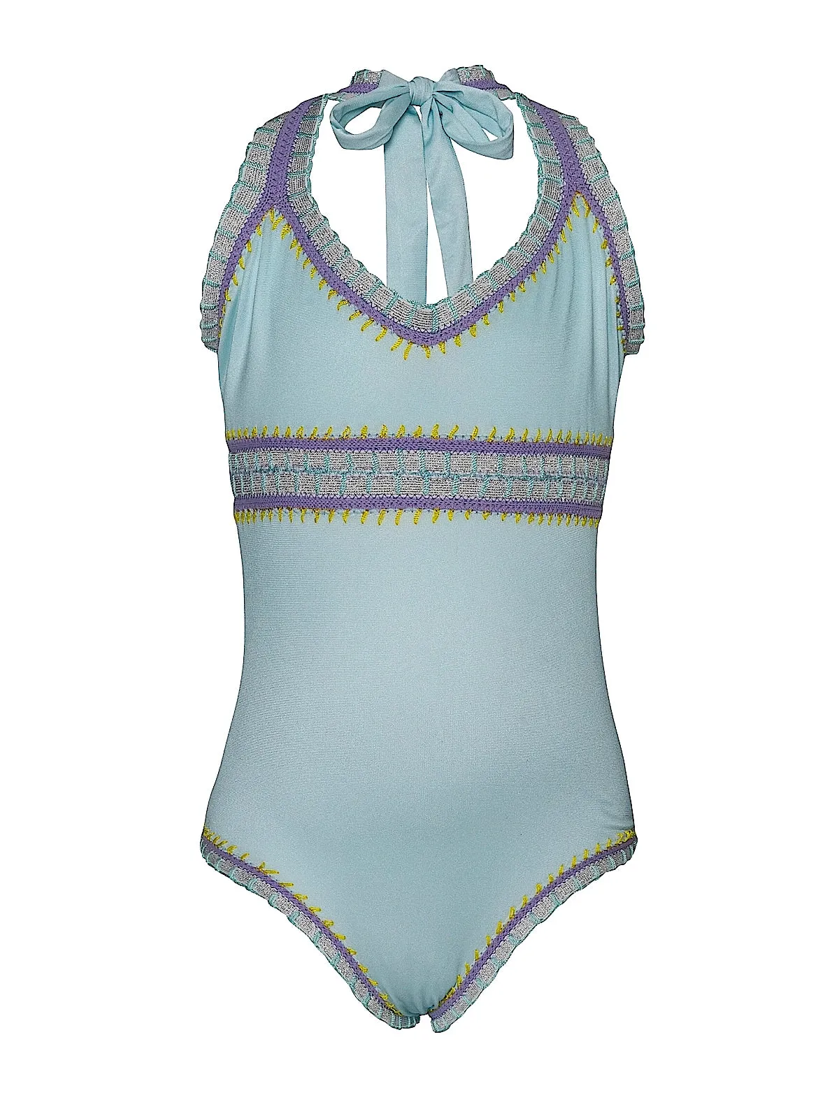 Rainbow Embroidered One-Piece