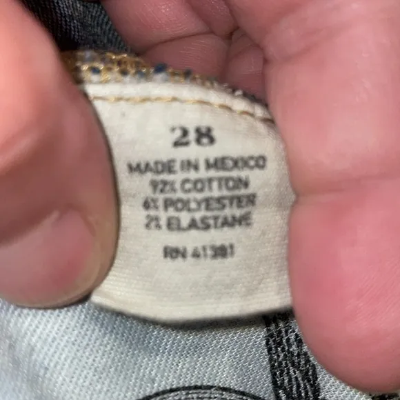 Ralph Lauren Polo Tompkins Skinny Jeans.  Size 28.
