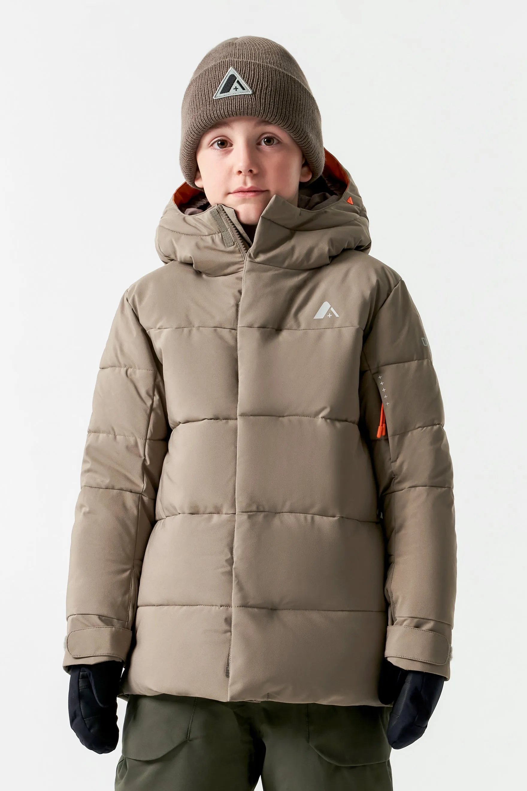 Redford Jr. Synthetic Down Jacket-Clay