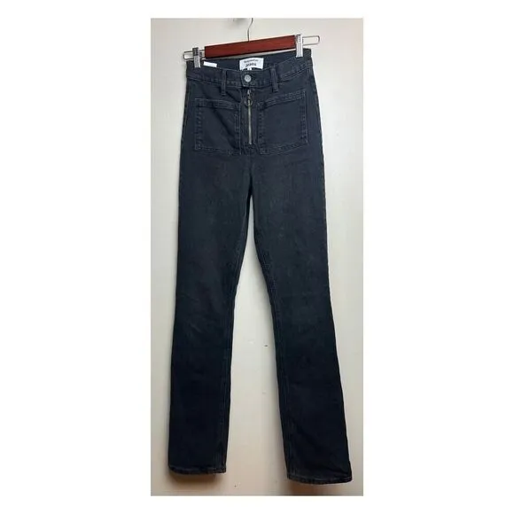 Reformation Peyton Zip Ultra High Rise Bootcut Jeans Sz. 25