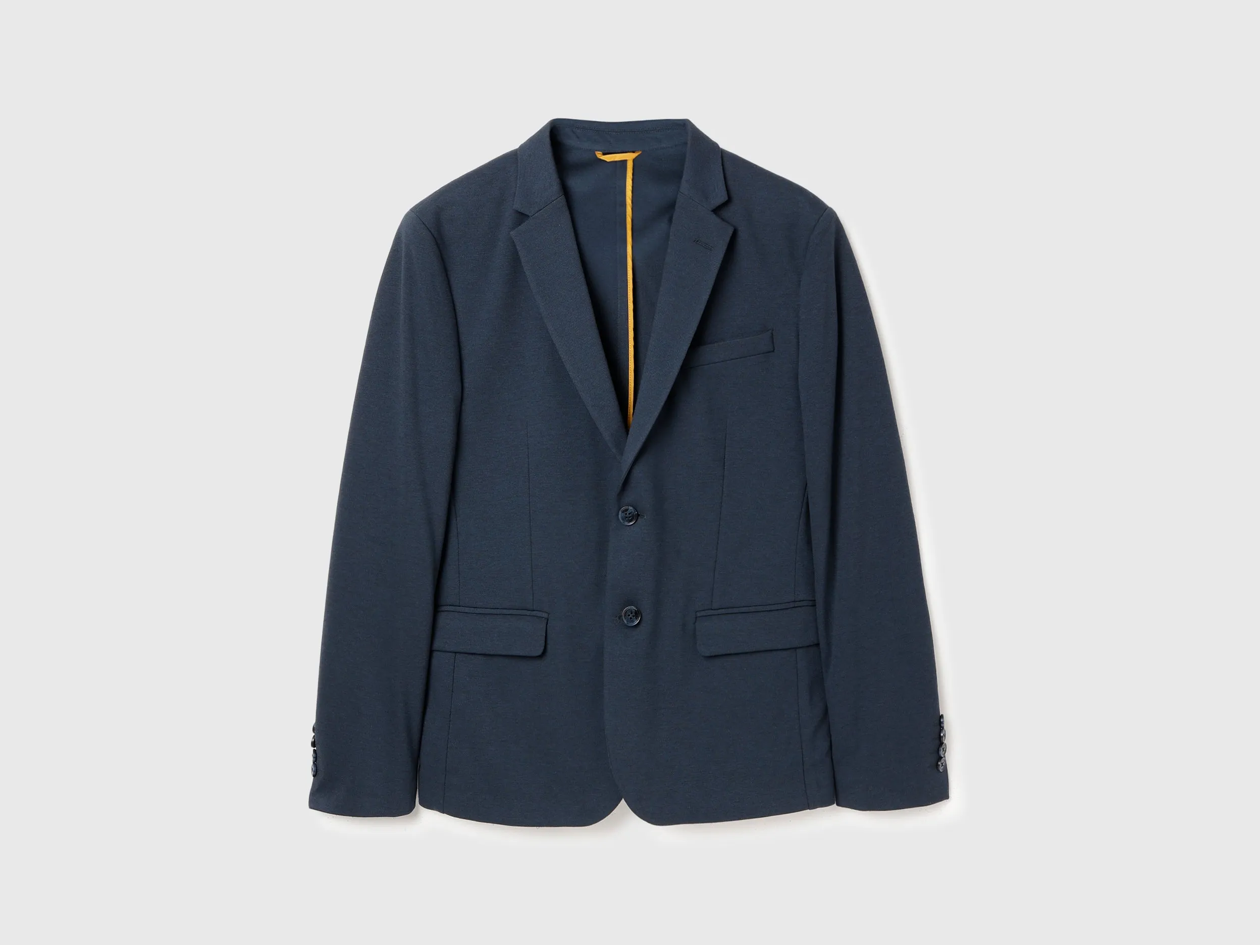 Regular Fit Lapel Collar Solid Blazer